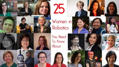 25 mujeres que trabajan la robótica que debes conocer