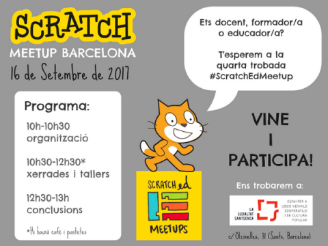 4a Trobada ScratchEd Meetup Barcelona
