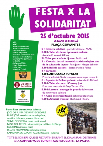 Festa x la solidaritat