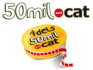 Logotip 50mil.cat