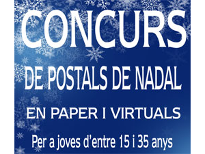 Cartell del concurs de Postals de Nadal de Ribera d'Ebre