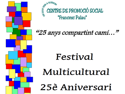 Festival multicultural 25è aniversari CPS Francesc Palau
