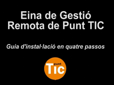 Eina de Gestió Remota - Guia d'instal·lació