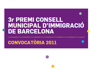 3er Premi Consell Municipal d'Immigració de Barcelona
