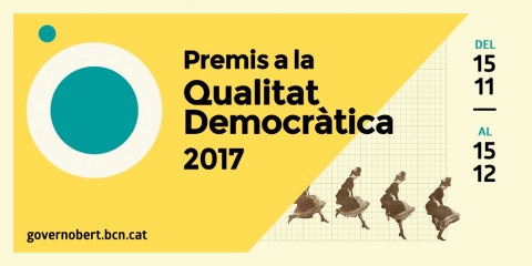 Premis a projectes innovadors per a la qualitat democràtica 2017