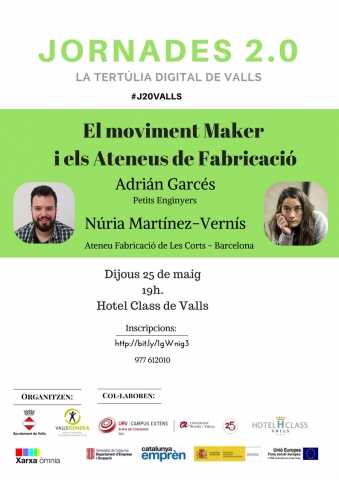 2.0 Conferences: The Maker movement and Ateneus de Fabricació Digital