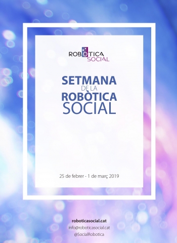 Cartell de la Setmana de la Robòtica Social