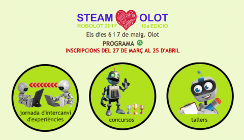 STEAM Olot: 16th edition of Robolot
