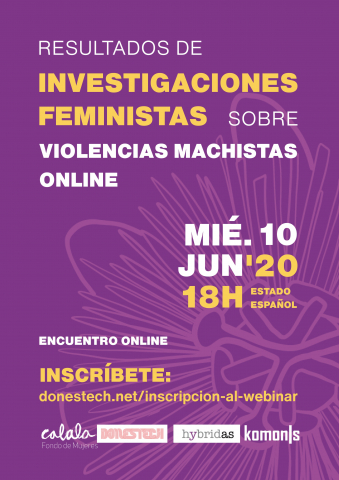  Webinar: Resultats de recerques feministes sobre violències masclistes online