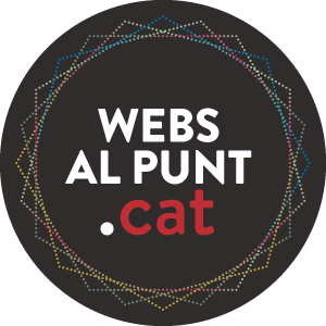 Logotipo del concurso Webs al punt .cat