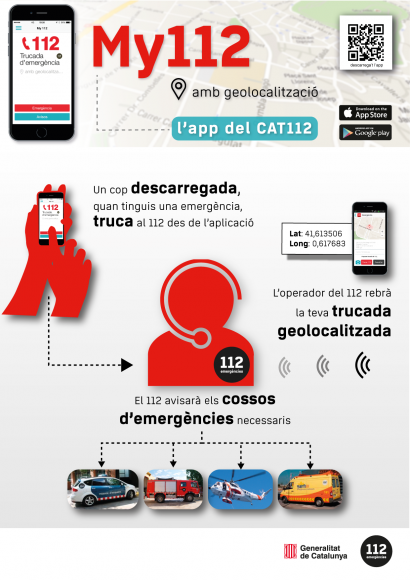 Descarrega t La Nova App Per Trucar Al 112 Amb Geolocalitzaci Xarxa 
