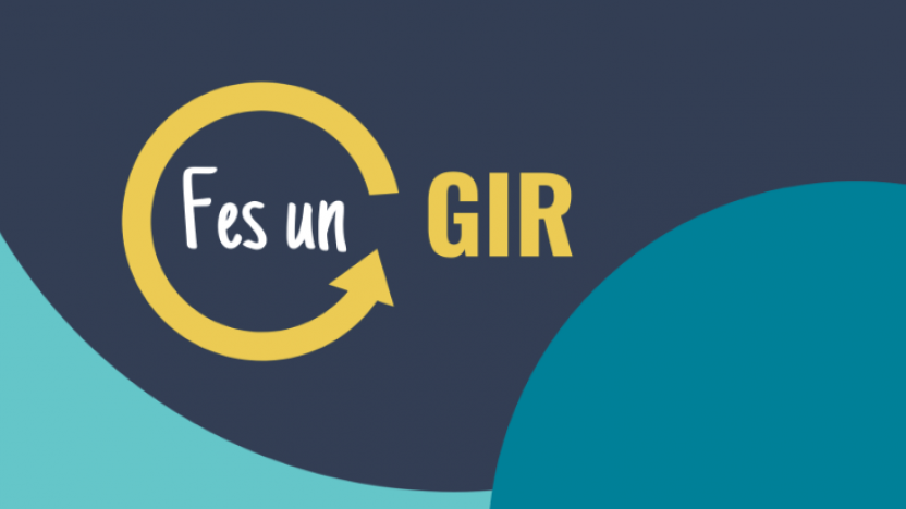 Bàner activitat 'Fes un GIR' a Girona