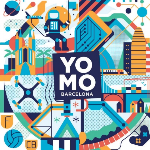 Logotip YoMo Barcelona