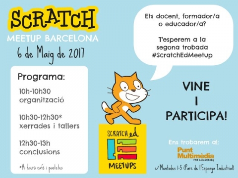 2a Trobada ScratchEd Meetup Barcelona
