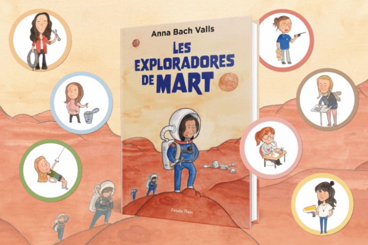 Imatge del llibre 'Les Exploradores de Mart'