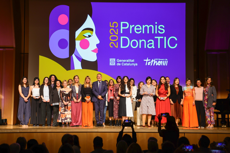 Imatge dels Premis DonaTIC 2025