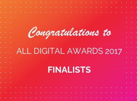 Felicitats als i a les finalistes de l'ALL DIGITAL AWARDS 2017