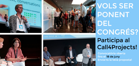 Call for projects de l'XPatient Barcelona Congress 2018