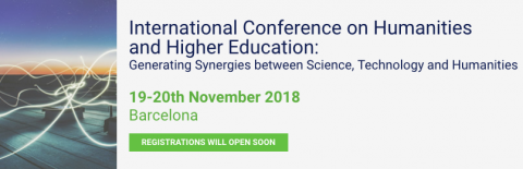 Anunci de la "Conferència Internacional sobre Humanitats i Educació Superior: Generant sinergies entre ciència, tecnologia i humanitats"