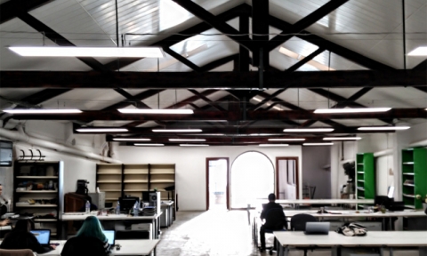 Coworking space in BDN Lab, Badalona