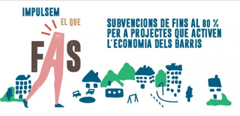 Subsidies to socioeconomic promotion of neighborhoods of Barcelona