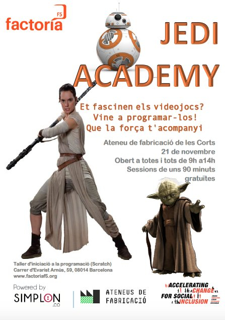 Taller d'iniciació a la programació: Jedi Academy