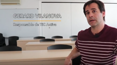 Gerard Vilanova, responsable de TIC Activa