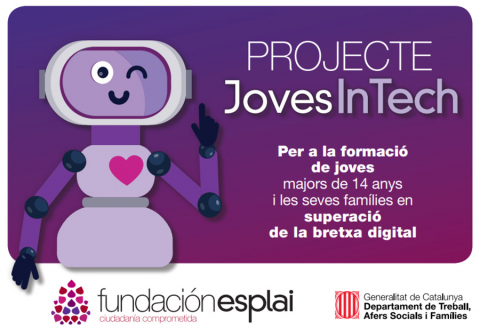 Imatge del programa #JovesInTech 