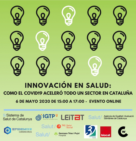 Jornada "Innovació en salut: com el Covid-19 ha accelerat tot un sector a Catalunya"