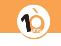 Logo 10 anys Òmnia