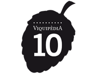 Un dels logotips dels 10 anys de la Viquipèdia