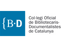 Logotip del Col·legi Oficial de Bibliotecaris-Documentalistes de Catalunya