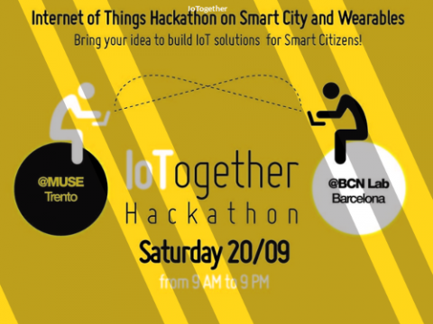 IoTogether, primer hackathon simultani entre Barcelona i Trento