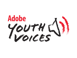 Logotip d'Adobe Youth Voices
