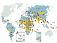Mapa dels projectes del Banc Mundial