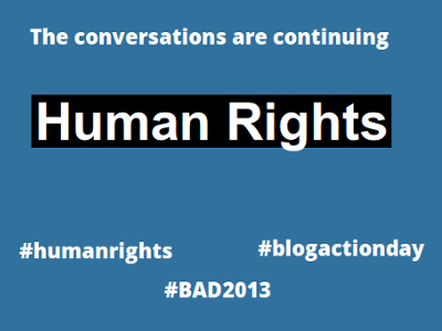 Blog Action Day 2013 sobre els drets humans