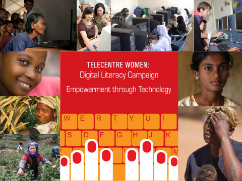 Telecentre Woman: Digital Literacy Campaign