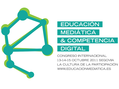 Logotip del Congrés d'Educació Mediàtica i Competència Digital