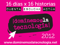 Cartell de la campanya "Dominem la tecnologia!"