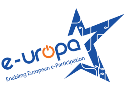 Logotip del projecte Enabling European e-Participation