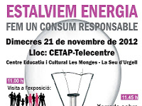 Jornada "Estalviem energia", a l'Alt Urgell