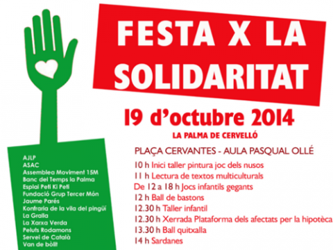 Festa x la Solidaritat 2014 a la Palma de Cervelló