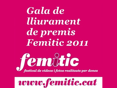 Anunci de la gala Femitic 2011