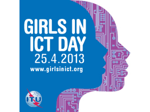 Logotip del Girls i ICT Day