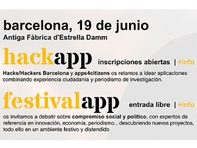 El projecte apps4citizens organitza hackapp i festivalapp