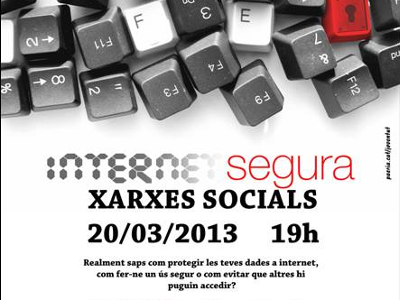 Xerrada "Internet Segura: Xarxes Socials", a Lleida