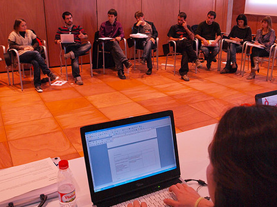 Imatge dels participants de la jornada de 2009