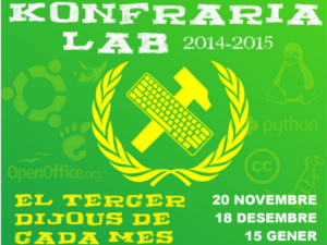 Part del cartell de Kofraria Lab 2014-2015