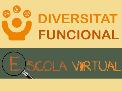 Logotip de l'Escola Virtual de Diversitat Funcional