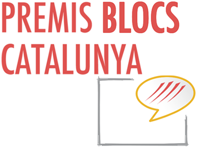 Logotip dels Premis Blocs Catalunya